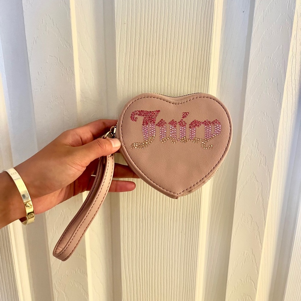 Juicy Couture Blush Heart Wristlet
